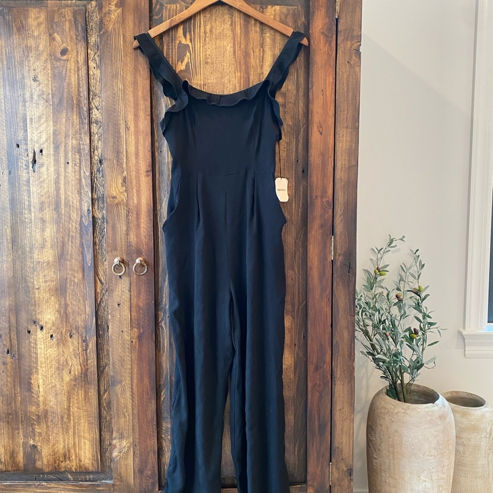 Superdown Victoria Ruffle Jumpsuit
